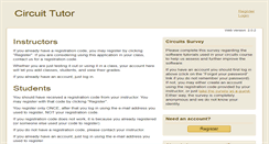 Desktop Screenshot of circuittutor.com