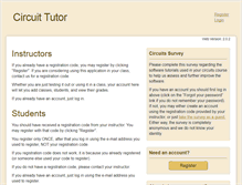 Tablet Screenshot of circuittutor.com
